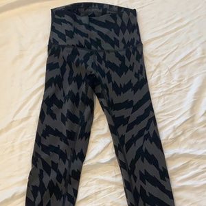 LuluLemon Wunder Train leggings. 25" inseam. size 2